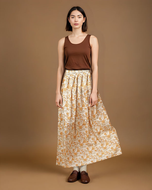 The Marigold Skirt | Earthy, Easy & Unapologetically Soft |