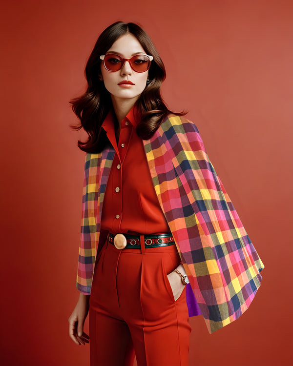 Plaid Cape | Cherry Bomb