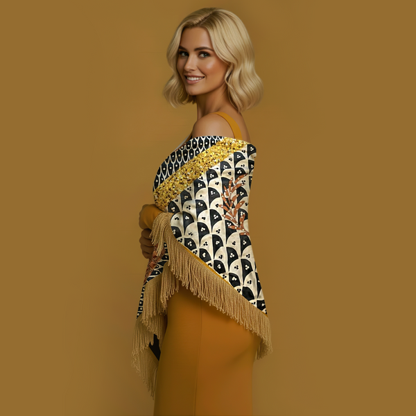 Couverture No. 7 – Queen Sting | Luxe Haute Fringe Collection |