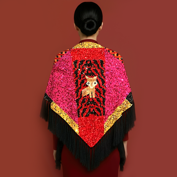 Couverture No. 9  Foxfire Fever | Luxe Haute Fringe Collection |